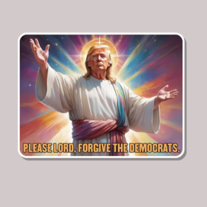 trump,jesus,get sticky,miami,sticker,vinyl