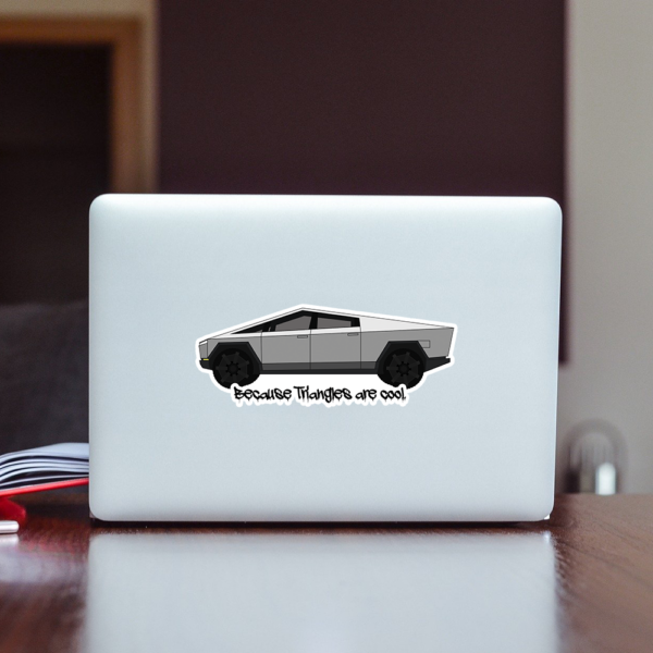 cybertruck,get sticky,miami,sticker,vinyl